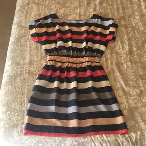BCBG Striped Dress